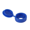 Blue Hinged Screw Cover Caps (6-8 guage)