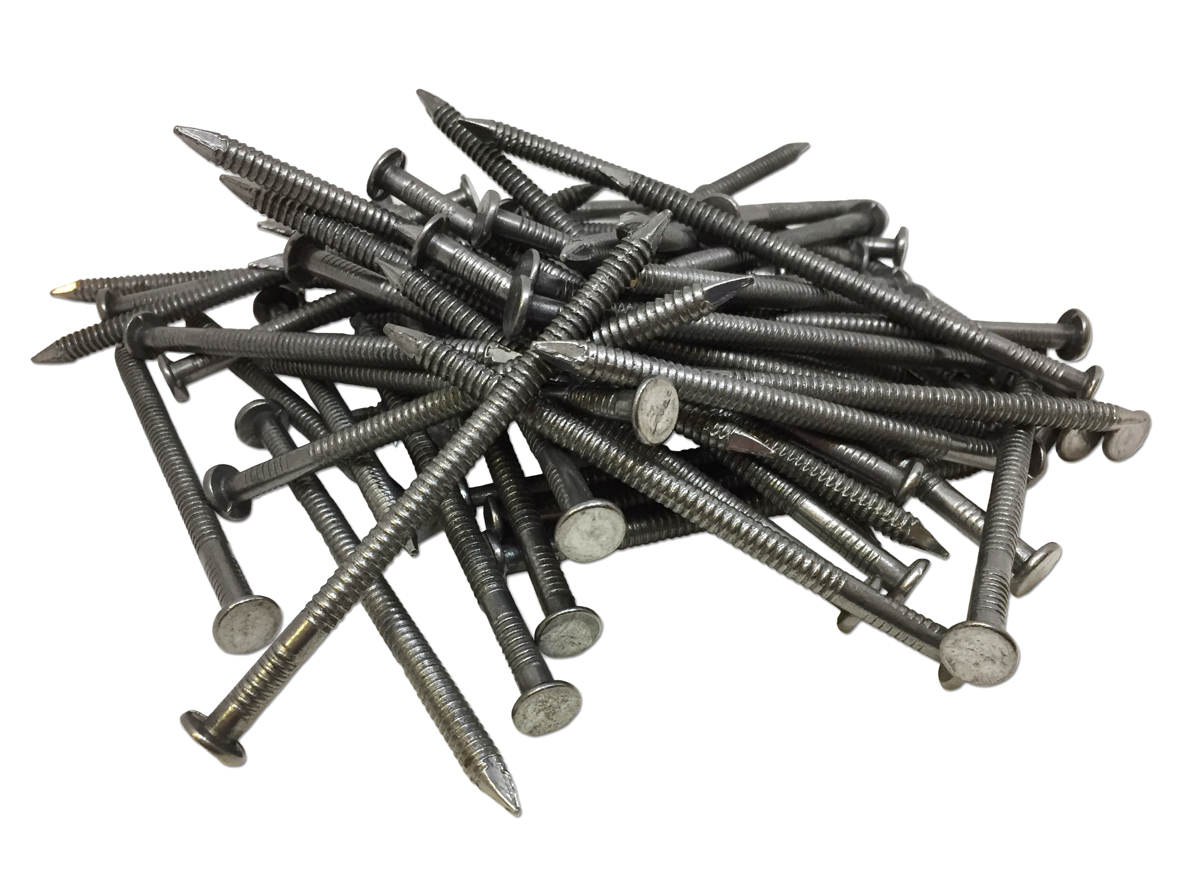 100mm x 5.00mm Bright Annular Ring Shank Nails