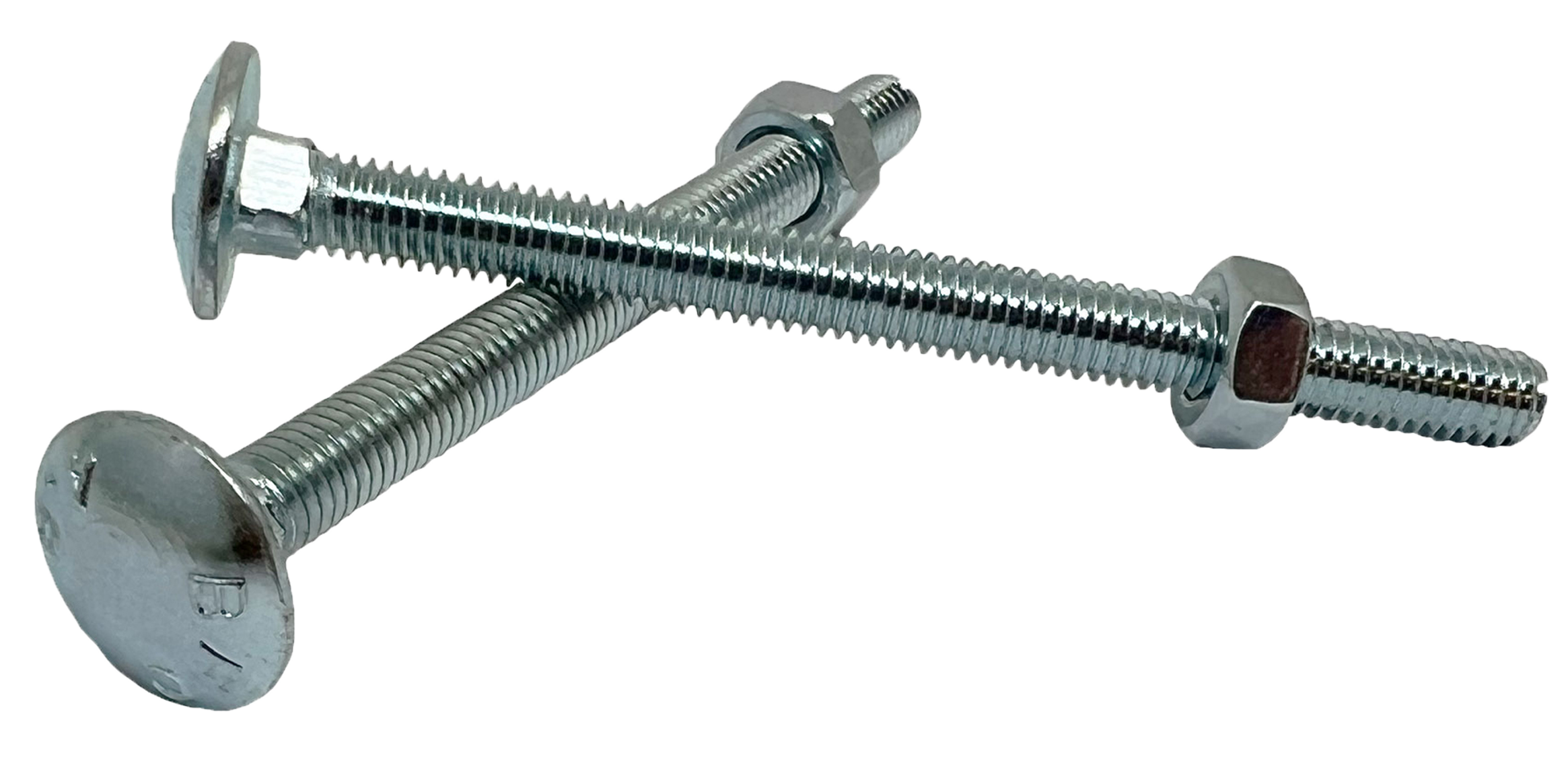 M12 (12mm) Cup Square Hex Carriage Bolts & Nuts