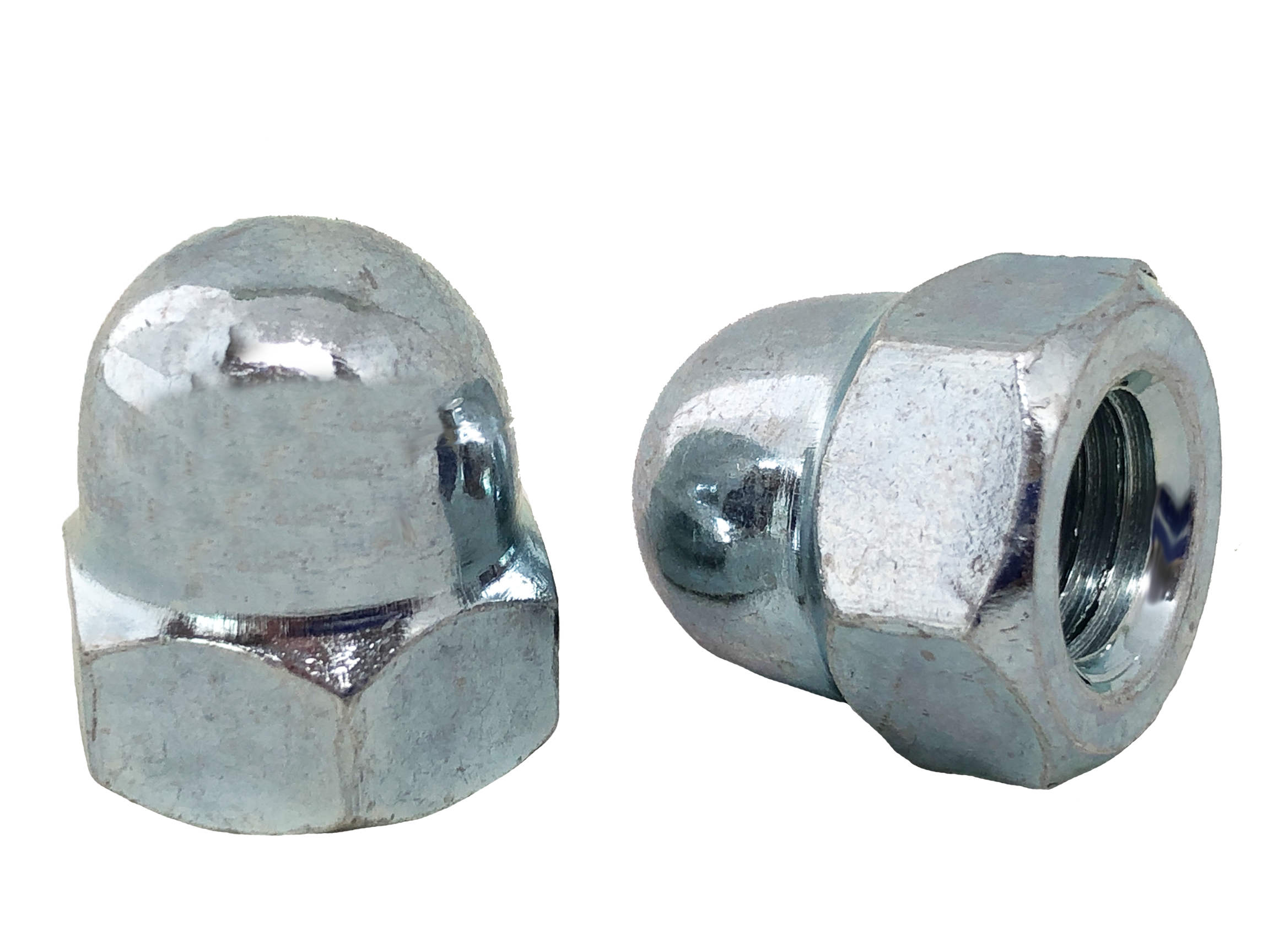 Dome Nuts Zinc Plated