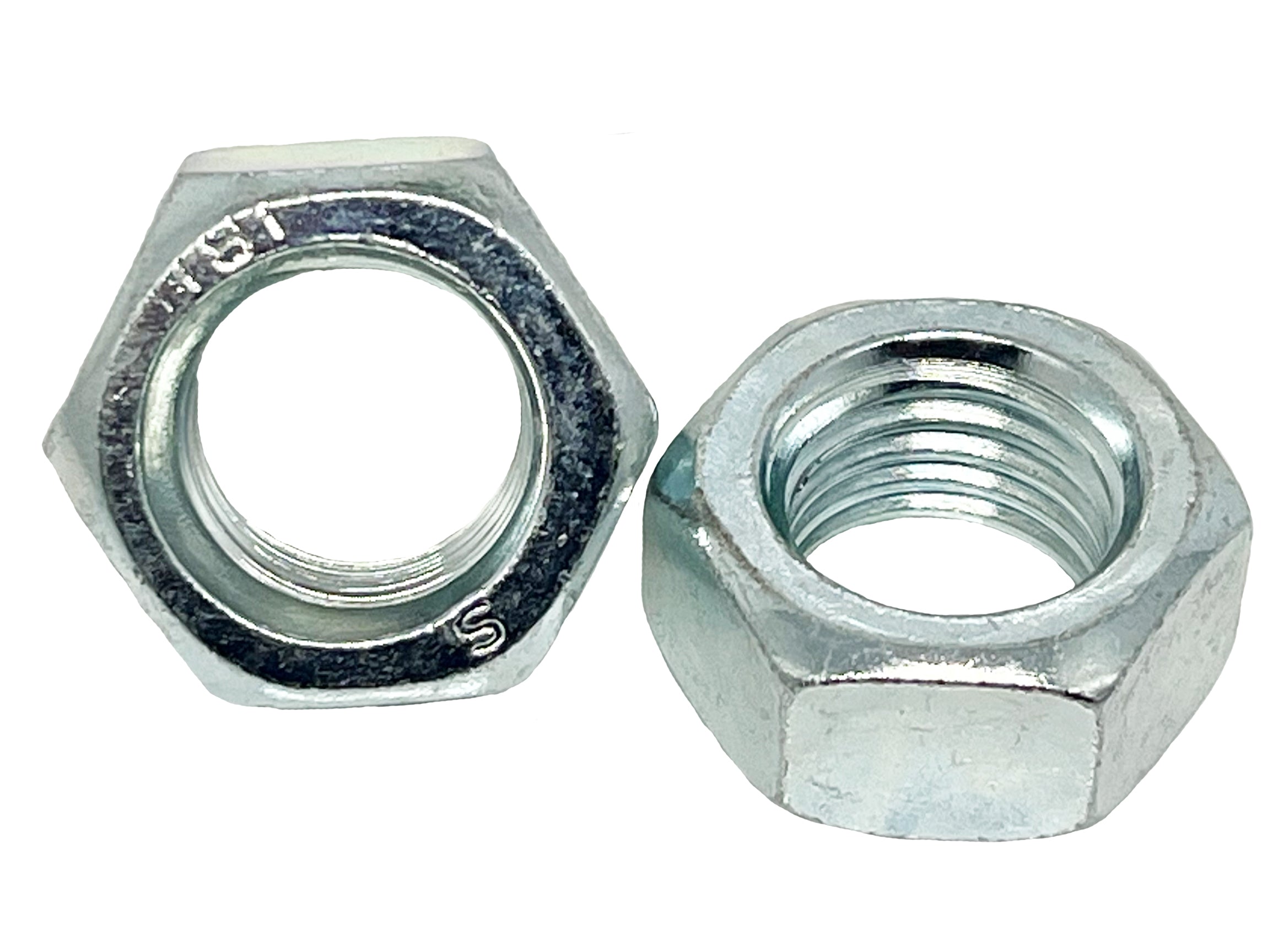 Hexagon Nuts Zinc Plated