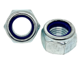 Hexagon Nyloc Nuts zinc Plated