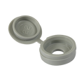 Light Grey Hinged Screw Cover Caps (6-8 guage)