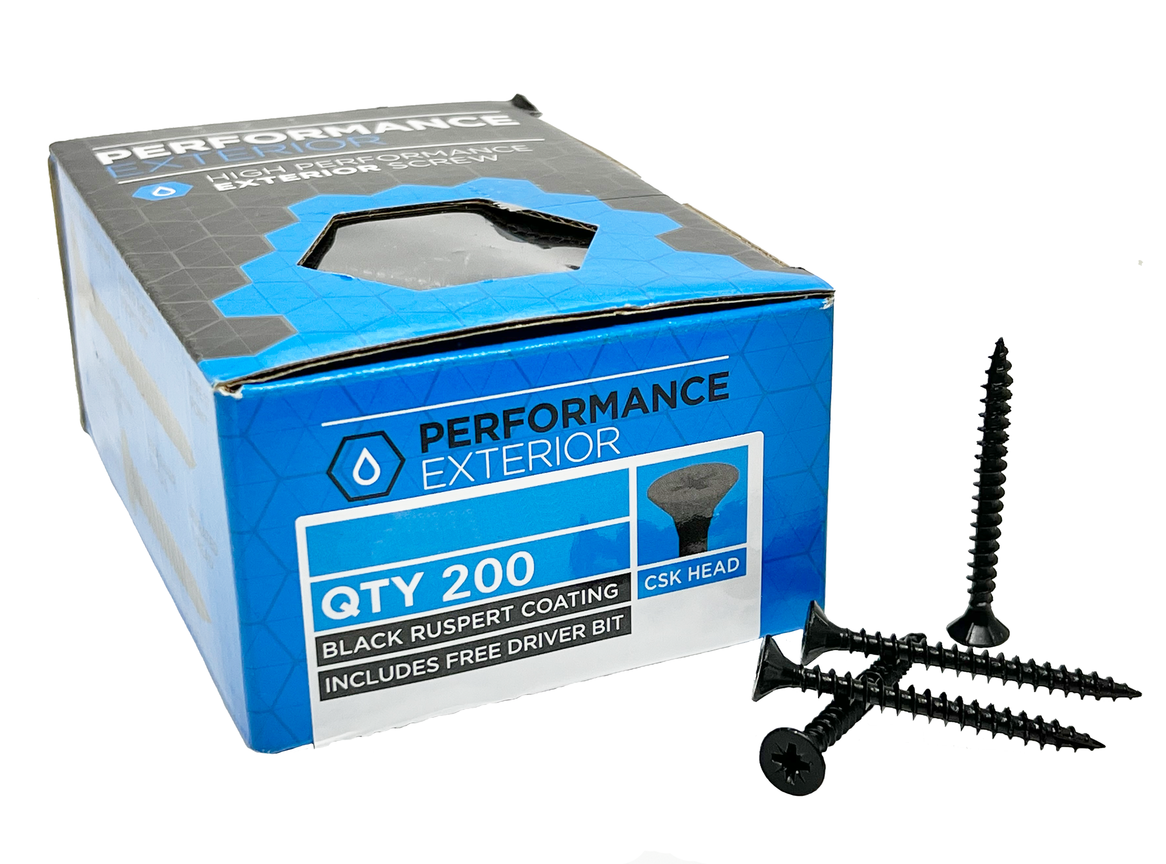 5.0 x 100mm Performance Exterior Screws Countersunk - Box of 100