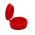 Red Hinged Screw Cover Caps (6-8 guage)